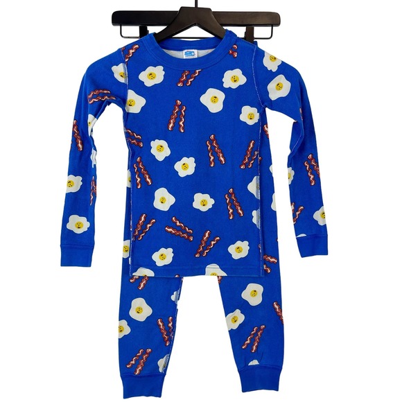 Hanna Andersson Pajamas Hanna Andersson 8 Boys Bacon Eggs Pajama 2